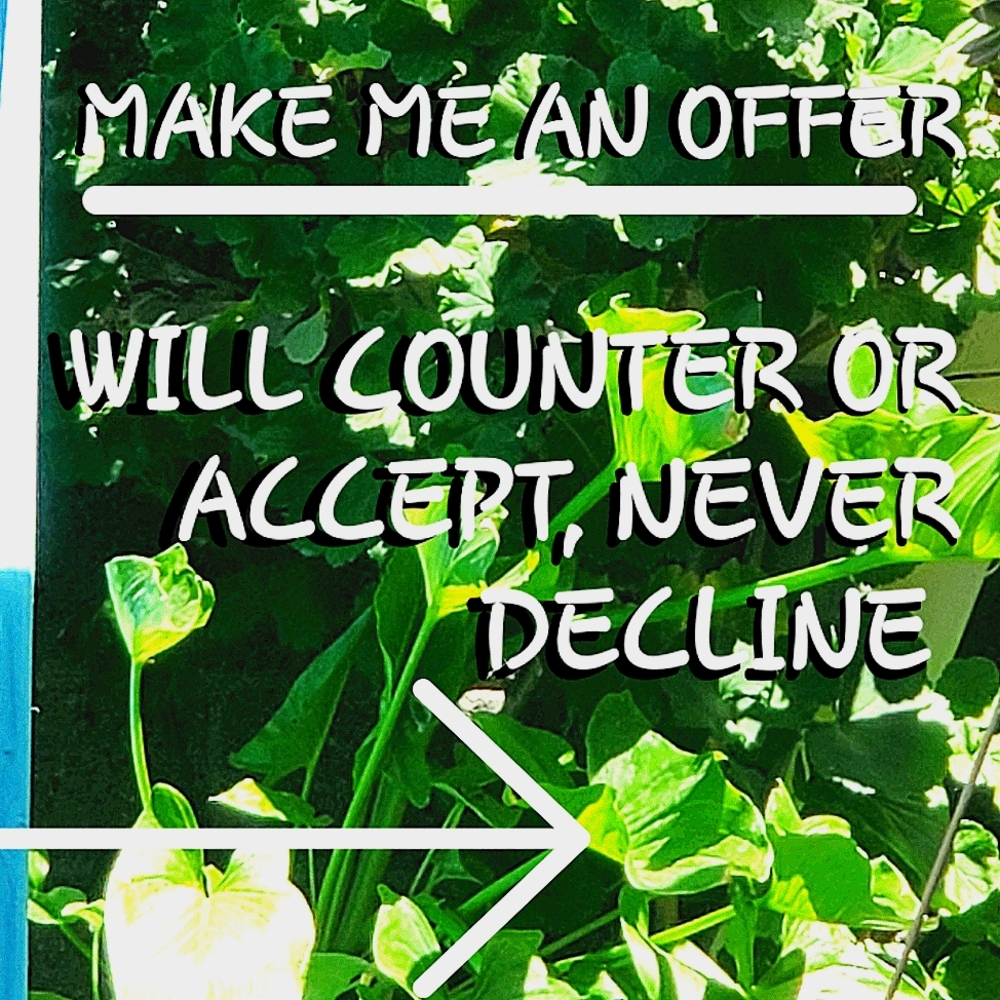 !!!DONT BE SHY, MAKE OFFERS!!! 😍